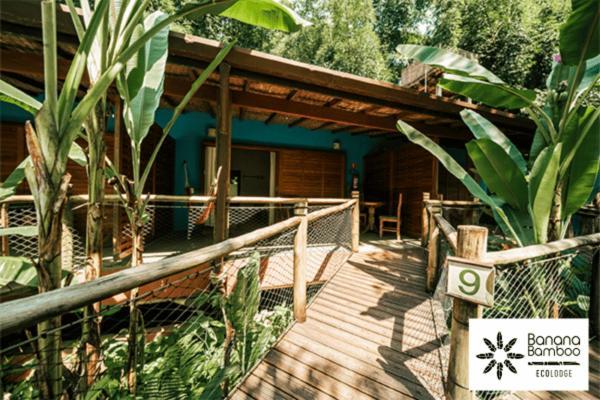 Banana Bamboo Ecolodge Ubatuba Exterior foto